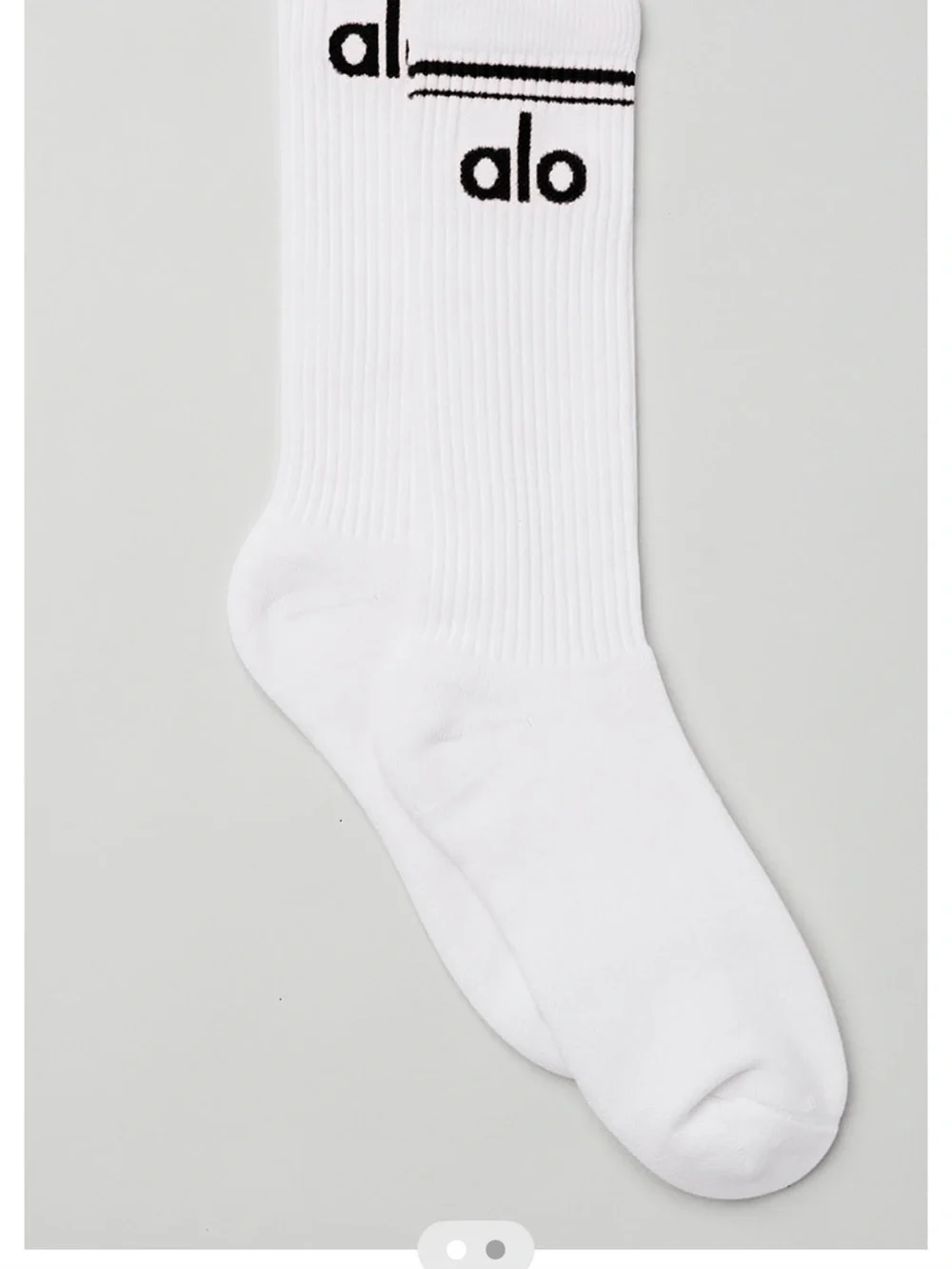 ALO Unisex Throwback Socks